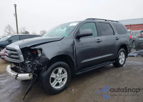 2017 Toyota Sequoia Sr5 z USA, uszkodzony, nr VIN 5TDBY5G15HS154662